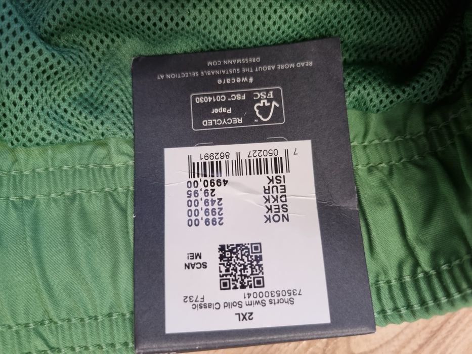 Spodenki szorty Dressmann XXL 44