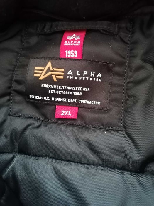 Kurtka Alpha Industries uzywana