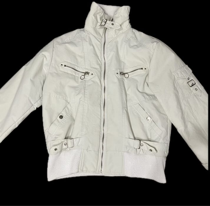 куртка y2k винтаж белая