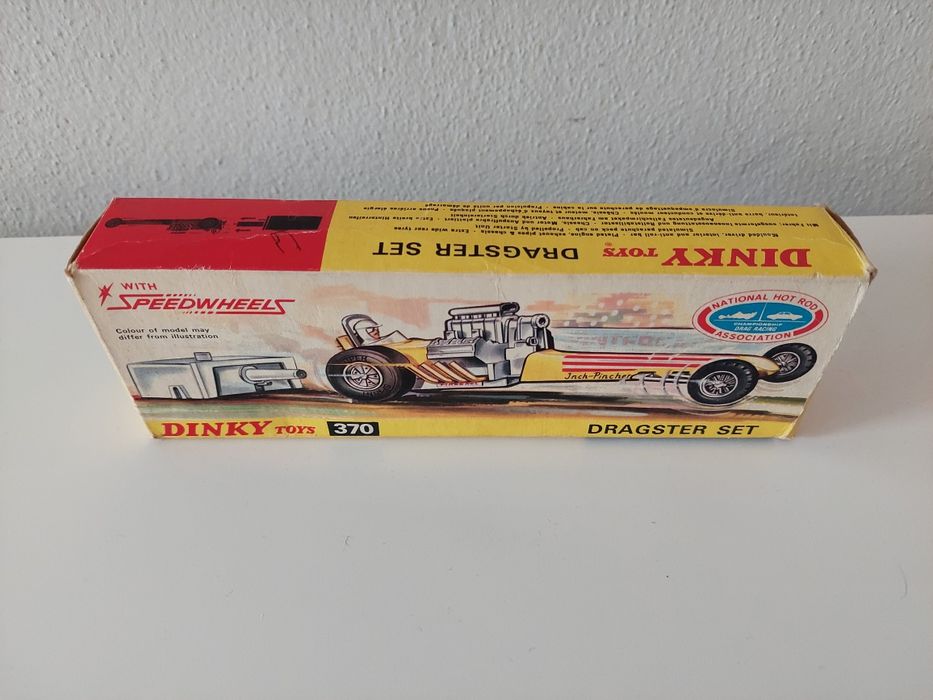Dragster Set Dinky Toys 1/43 - Carro Miniatura Modelismo