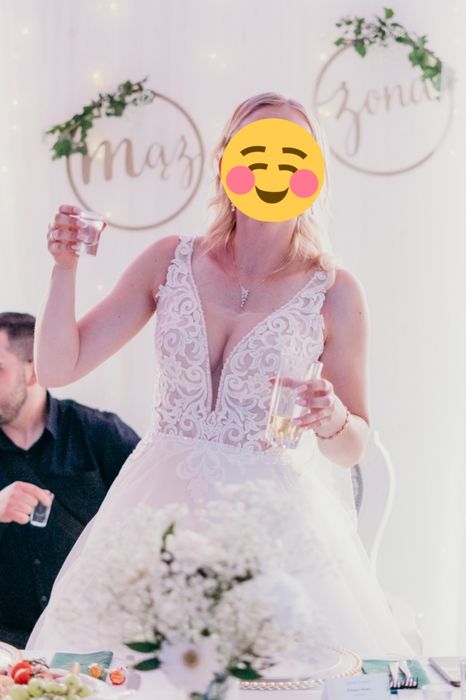 Suknia ślubna księżniczka