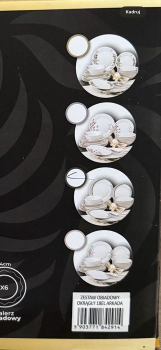 Serwis obiadowy Prima Deco Nature&Classic 18 szt.