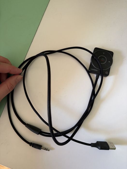 Bluetooth адаптер UGREEN CM723 з мікрофоном