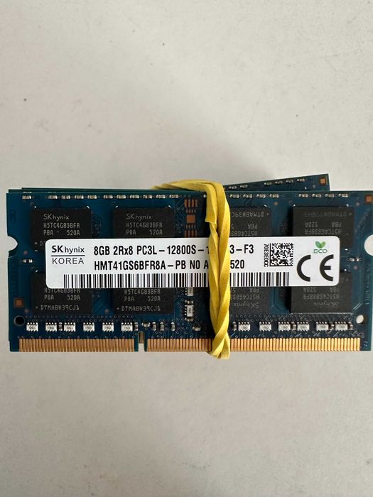 Оперативна память для ноутбука  DDR3 4-8Gb