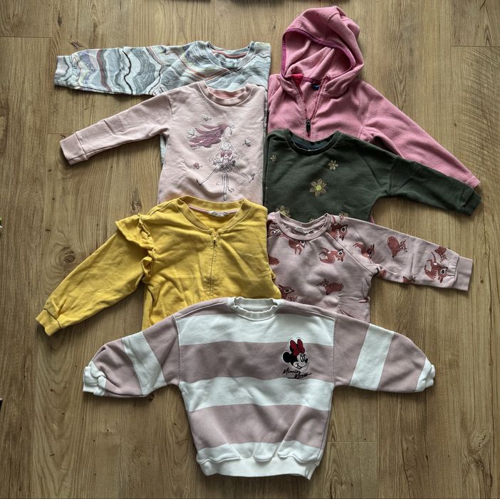 Paka ubrań dla dziewczynki rozm 98