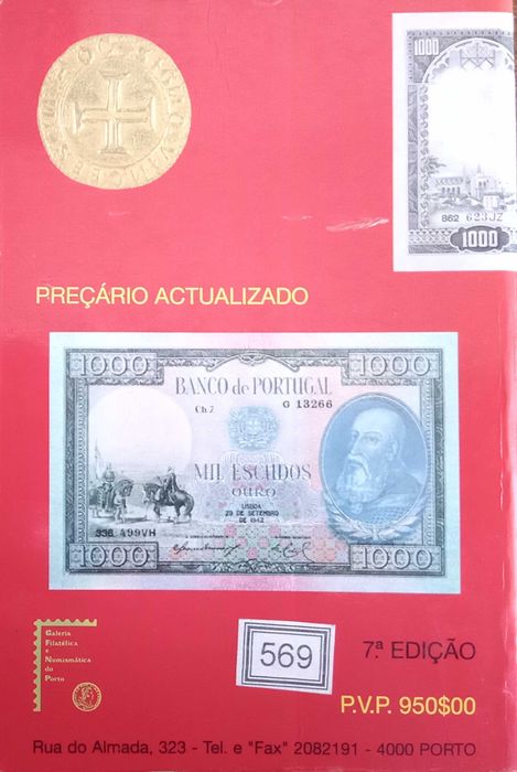 Catálogo de Numismática - 1995 - - - - - Livro de Moedas