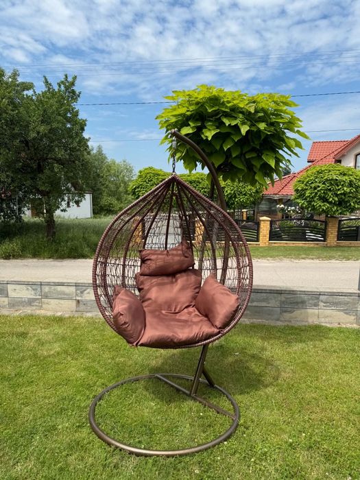 Fotel kokon ogrodowy