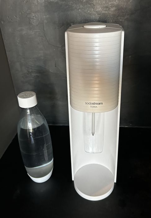 Sodastream saturator terra biały gazowana woda