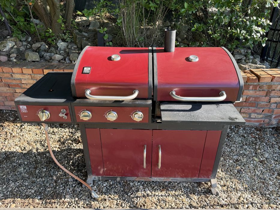 Grill gazowo węglowy Grill Chef 18101