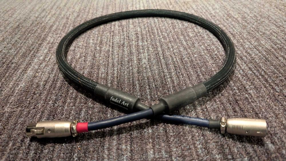 Przewód cyfrowy AES/EBU wtyk XLR Fadel Reference Two o długości 1,2m