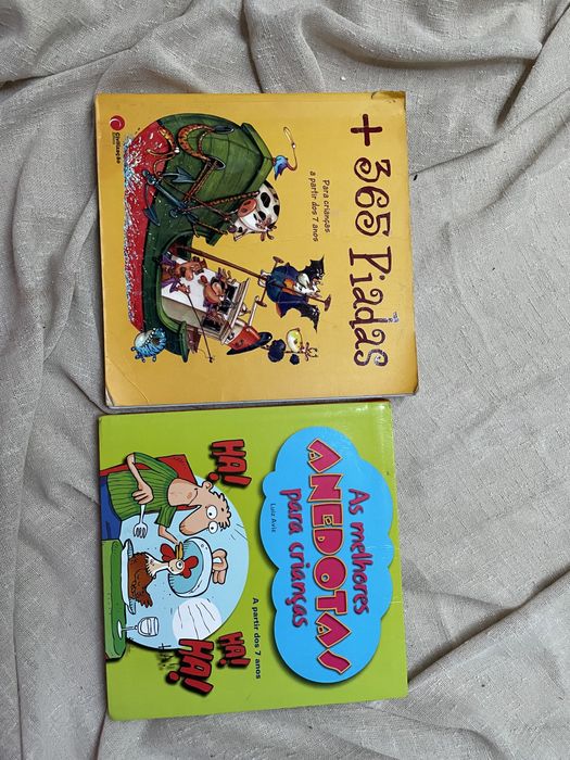 2 livros de anedotas