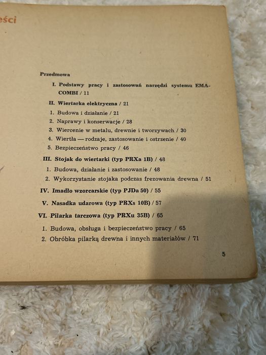 Książka Adam Słodowy majsterkuje narzędziami EMA-COMBI