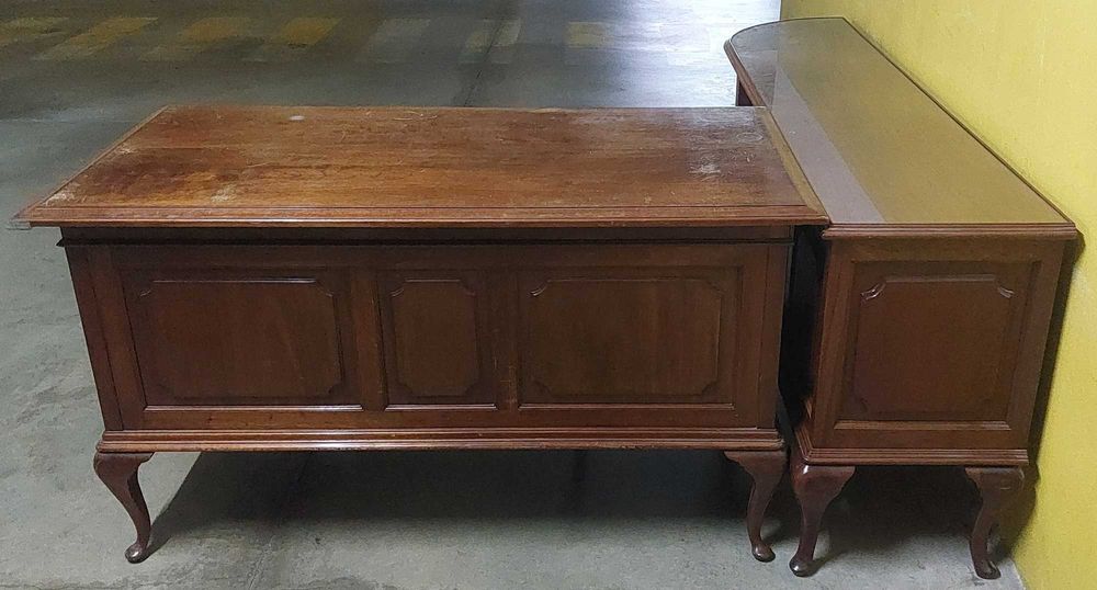 Secretária Vintage (com móvel de apoio)