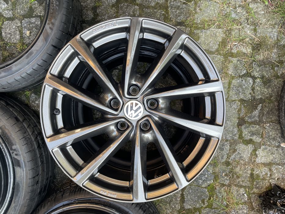 Felgi Aluminiowe BORBET 7x18 ET45 5x112 Audi Skoda Seat VW Jak nowe