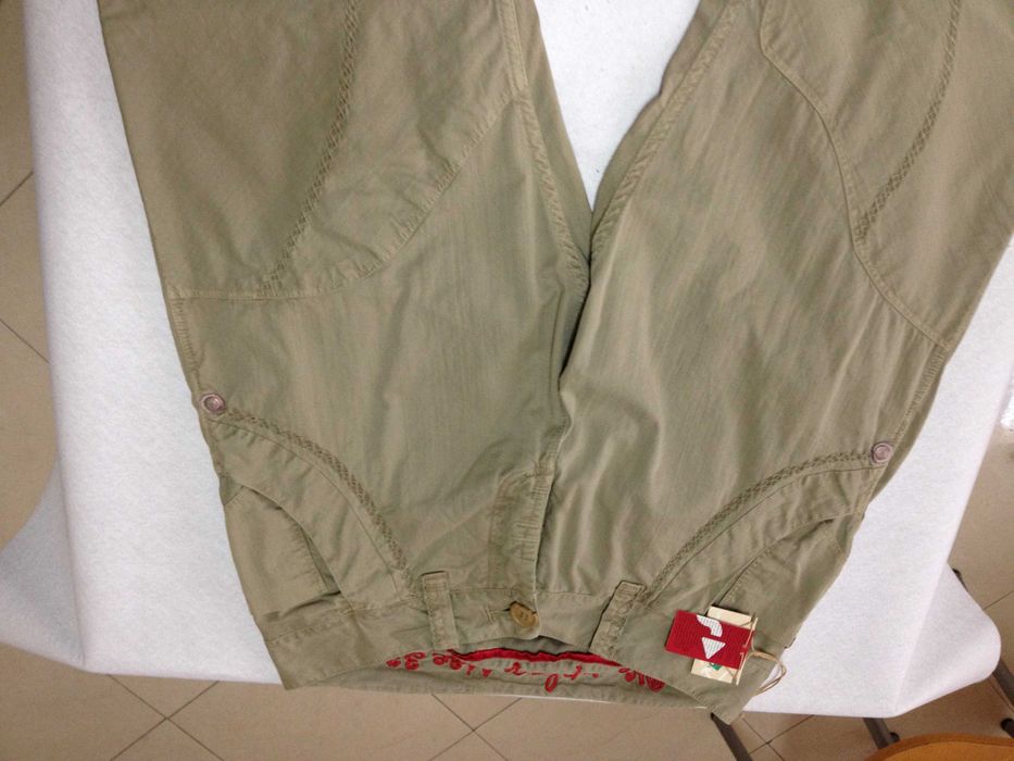 Calças Wearplay Novas Com Etiqueta Tamanho 33 Cor Bege