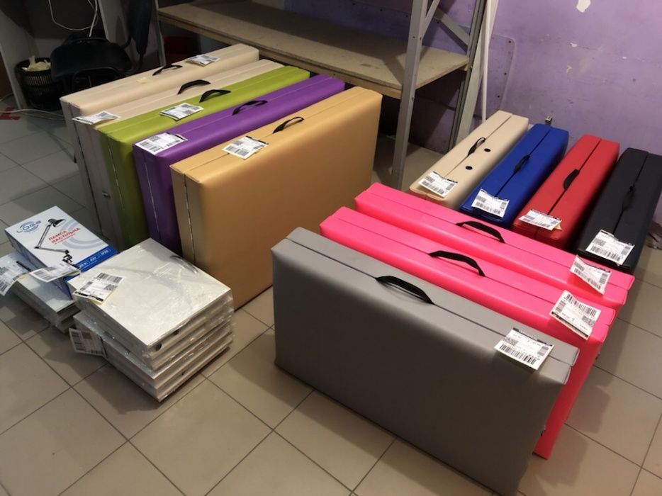 Складна кушетка 190 довжина, 63 ширина, 300 кг навантаження