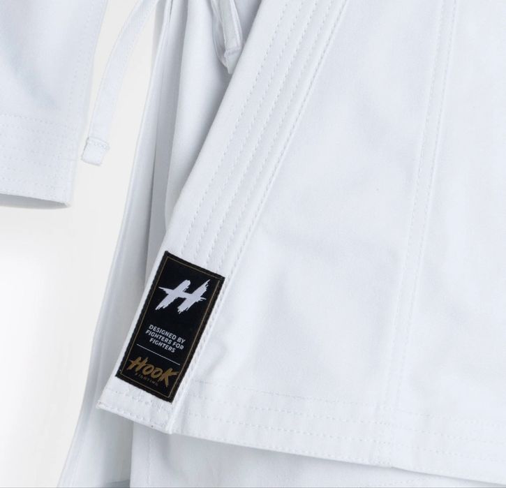 Karategi HOOK FIGHTING Karate - Adult biały