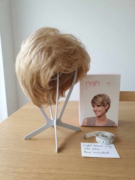 Krótka peruka damska blond NAH Alternative Hair (włókno modakrylowe)