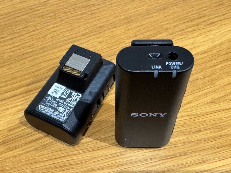 Microfone Sony ECM-W2BT mic sem fios para câmaras Sony