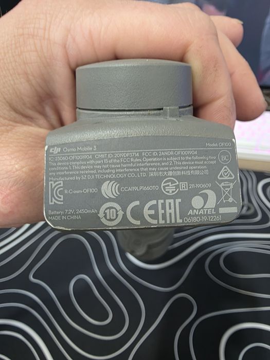 Стедікам DJI Osmo Mobile 3 стабілізатор для телефону