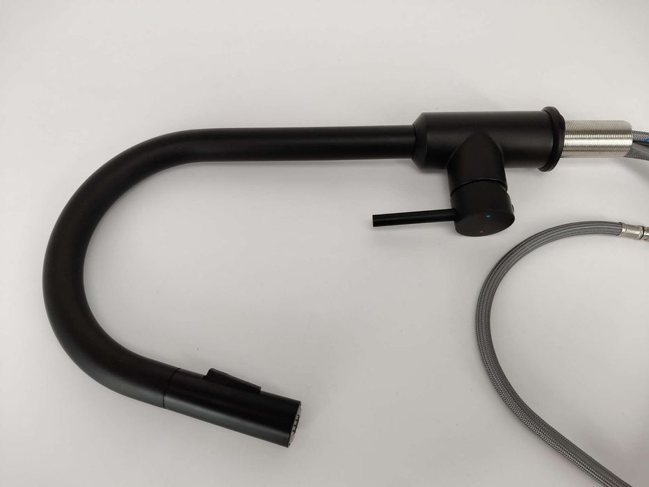 Bateria kuchenna stojąca Cecipa FAUCET, 0523, Czarna,  Stal nierdzewna