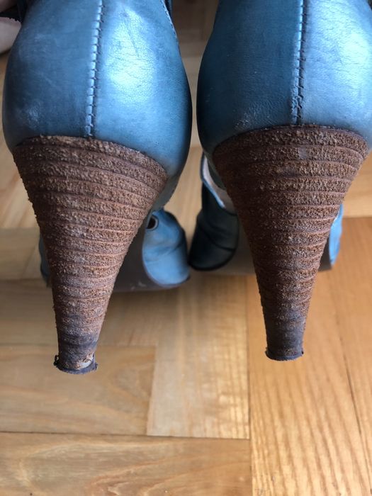 Półbuty Ryłko turkusowe 37,5