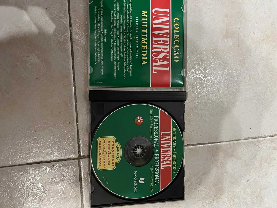 Dicionário Inglês/Português - Texto Editora - CD