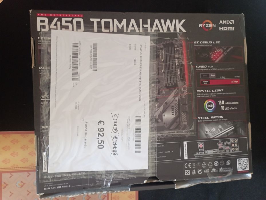 Msi B450 Tomahawk