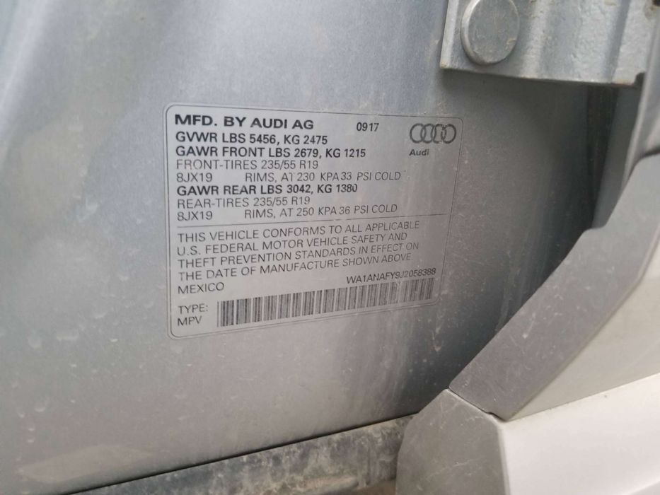 Продам Audi Q5 2018