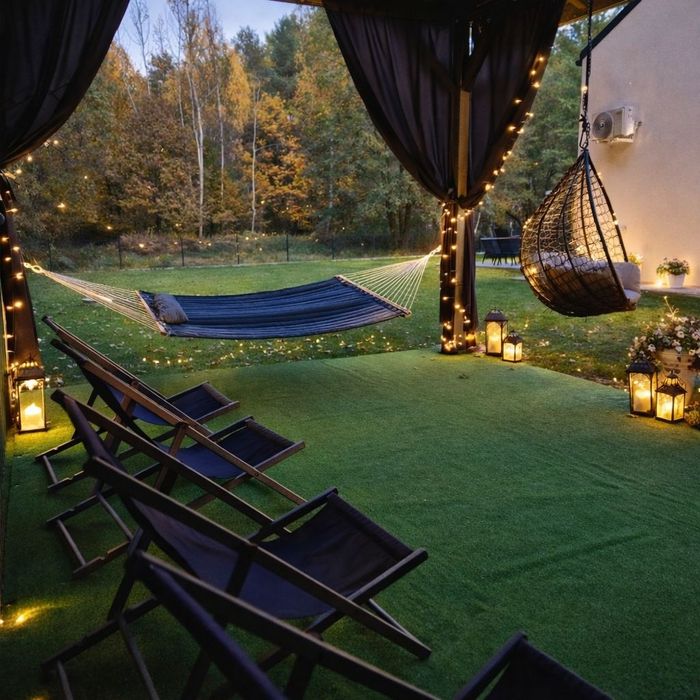 Domek na wynajem z sauną i jacuzzi kominek wieczór panieński