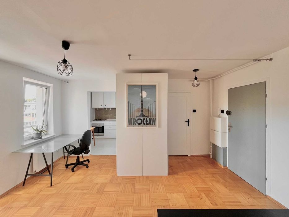 Kawalerka 32 m² z dużym balkonem