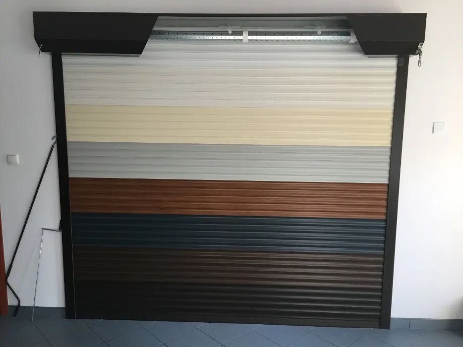 DUŻA Brama rolowana 350 cm x 300 cm antywłamaniowa! OKAZJA!