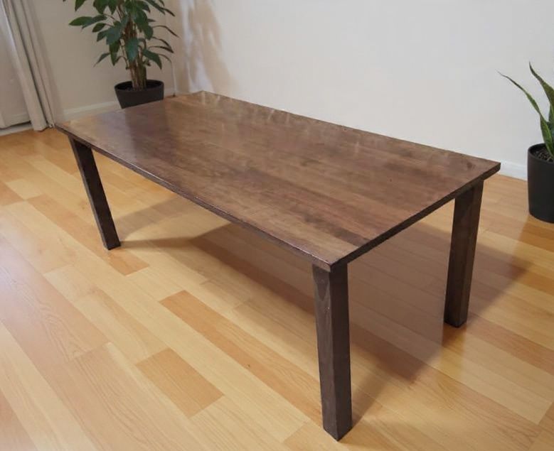 Stół drewniany 200x90, lite drewno.