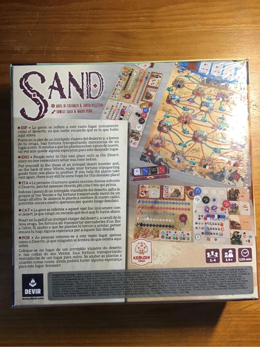 Jogo de Tabuleiro Sand
