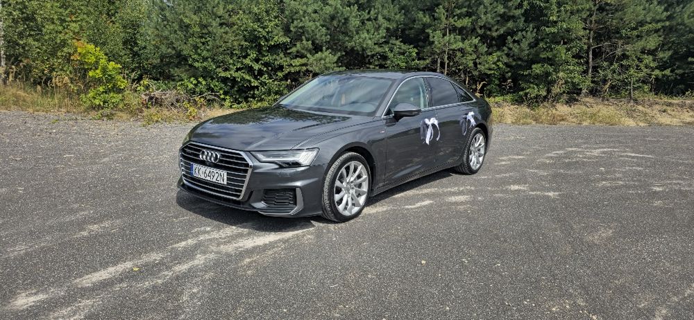Wynajem Auta do ślubu - AUDI A6 C8 Quattro S-line