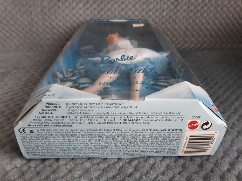 Lalka Barbie kolekcjonerska Snowflake in the Nutcracker Kościan • OLX.pl