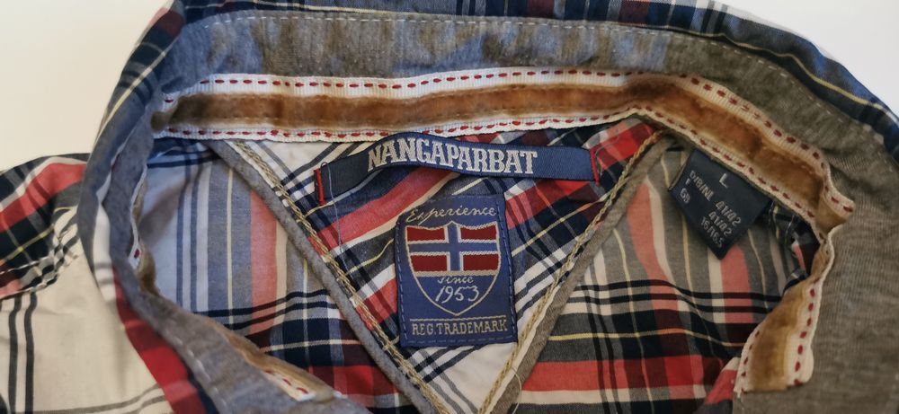 Świetna koszula w kratę Nangaparbat Experience roz. L