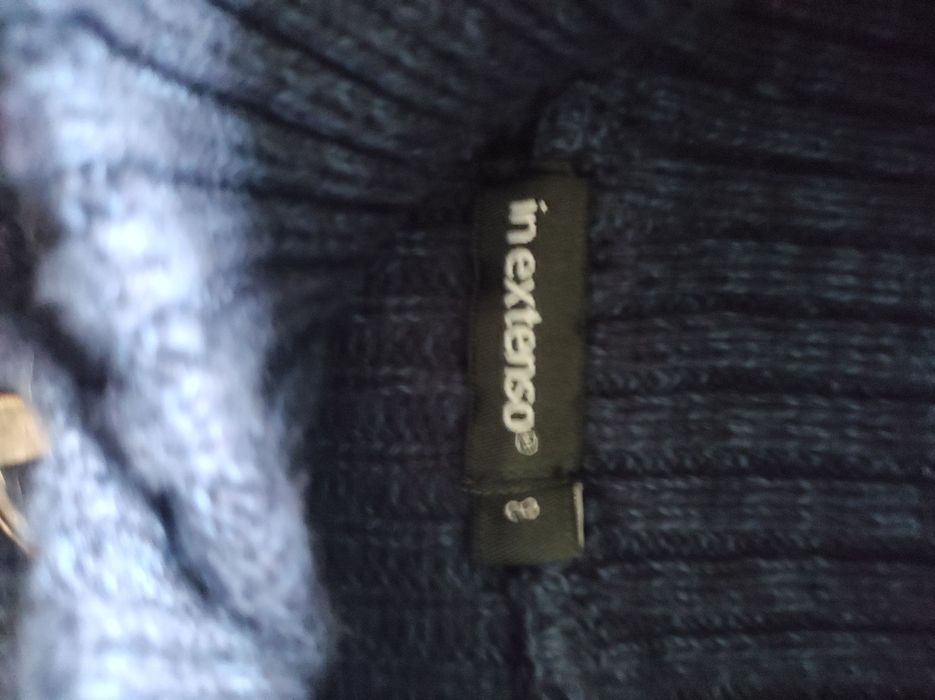 Sweter dla chłopca granatowy galowy 128 8 lat on extenso