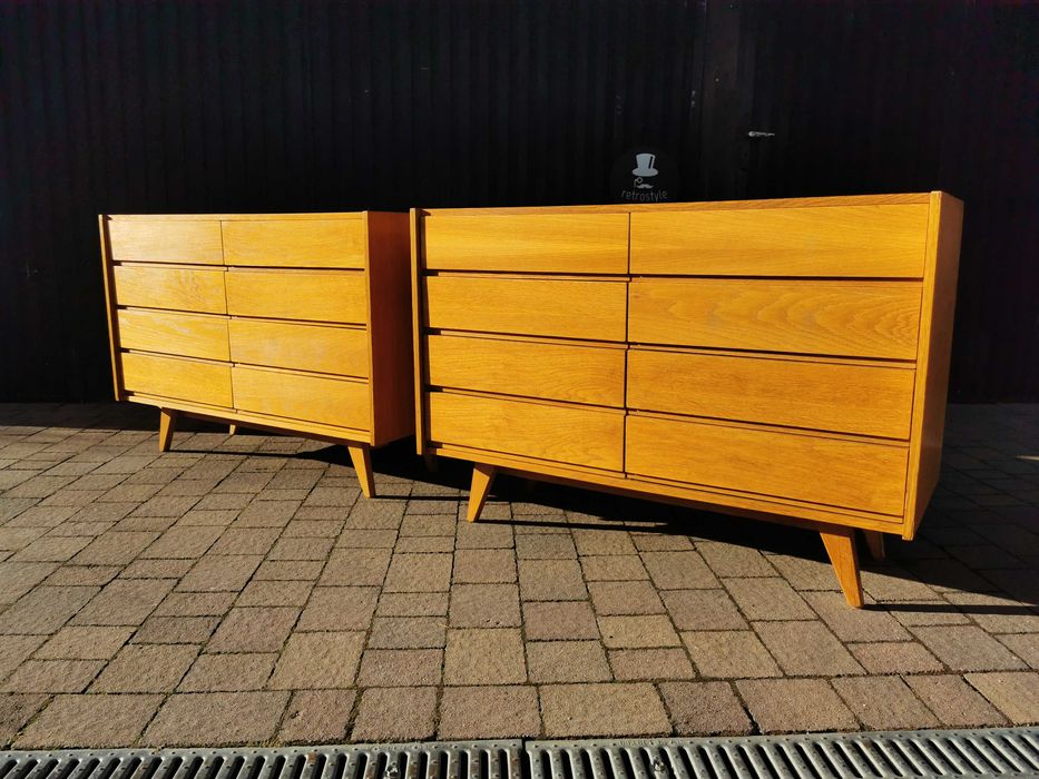 Komoda U-453 proj. J. Jiroutek, Czechosłowacja '60 Brusel Design, Loft