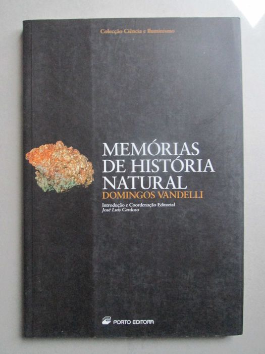 Memórias de História Natural, de Domingos Vandelli e José Luís Cardoso
