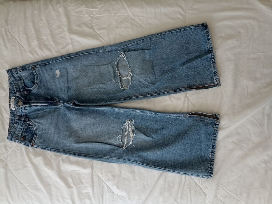 4 Calças variada com boa qualidade