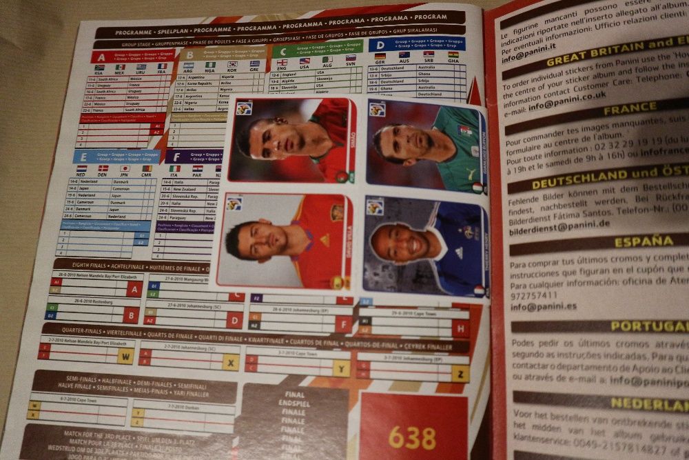 Cromos (75) FIFA WORLD CUP 2010 South África.