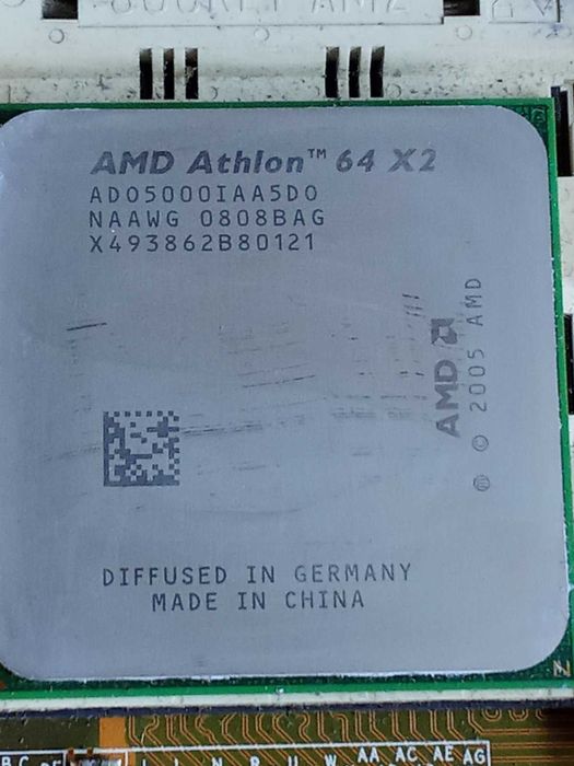 Процессор AMD 2 5000 X2 64, DDR2 2*4 Гб, ASUS M2V Socket am2
