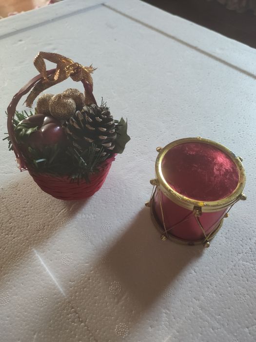Conjunto de decorações de natal