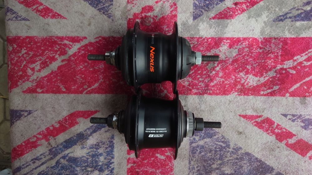 Планетарні втулки Shimano Nexus 7, 36 спиць (Disc, Roller)