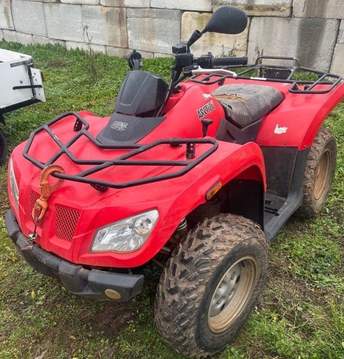 Rama z dokumentami, homologacja l7e Arctic cat 450 Yamaha Honda Suzuki