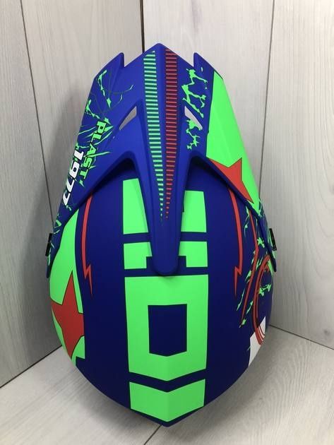 Мото шолом fox racing/эндуро шолом + окуляри