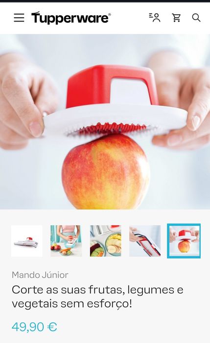 Mandolina Tupperware Mando Junior