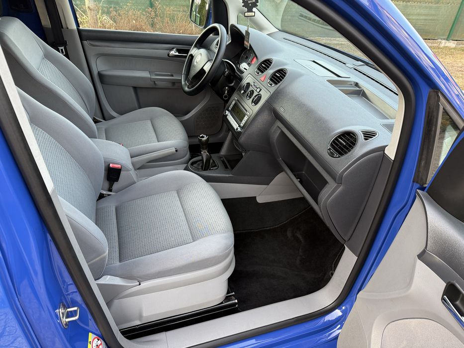 Volkswagen Caddy LIFE 1.9TDI 105Koni 2008Rok *Oryginalny Lakier* 1Wł