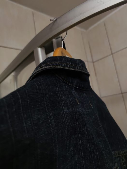 Kurtka jeansowa Sarol katana męska ciemnogranatowa klasyczna rozmiar 2